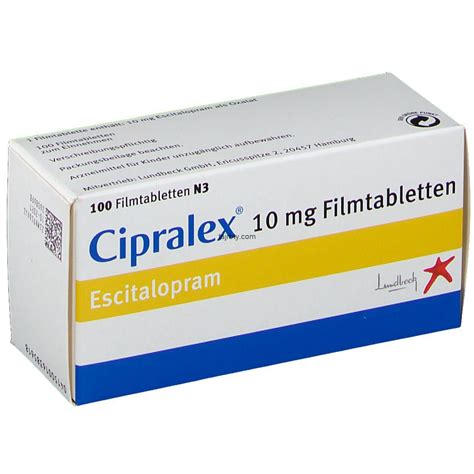 Cipralex 10 Mg 56 Tablet