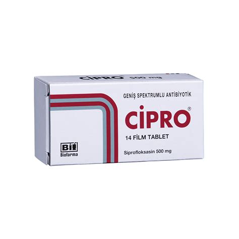 Cipro 500 Mg 14 Film Tablet