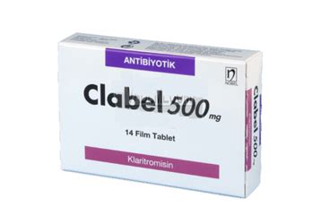 Clabel 500 Mg 14 Film Tablet