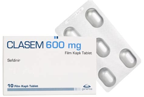Clasem 600 Mg Fİlm Kapli Tablet (14 Tablet)
