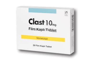 Clast 10 Mg 28 Film Tablet