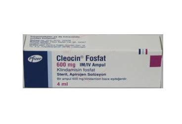 Cleocin Fosfat 600 Mg Im/iv 1 Ampul