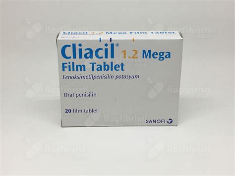 Cliacil 1,2 Mega 20 Tablet