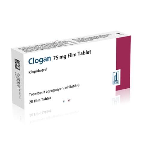 Clogan 75 Mg 28 Film Tablet