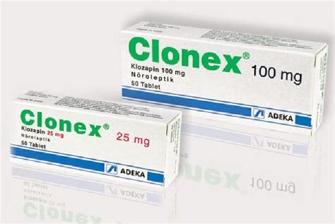Clonex 25 Mg 50 Tablet