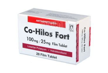 Co-hilos Fort 100 Mg/25 Mg 28 Film Tablet