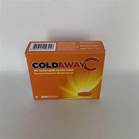 Coldaway C 200 Mg/30 Mg/300 Mg Film Tablet
