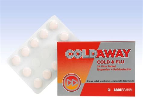 Coldaway Cold & Flu 24 Film Tablet