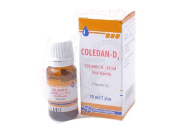 Coledan- D3 150.000 Iu/ 10 Ml Oral Damla, Cozelti (1 Sise, 10 Ml)