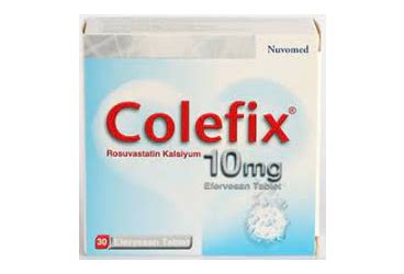Colefix 10 Mg 30 Efervesan Tablet