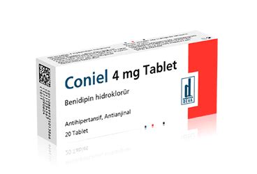 Coniel 4 Mg 20 Tablet