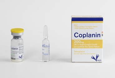Coplanin 200 Mg Im/iv Enj. Coz. Icin Liyofilize Toz Iceren 1 Flakon
