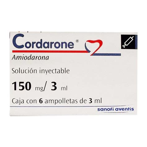 Cordarone 150 Mg 6 Ampul