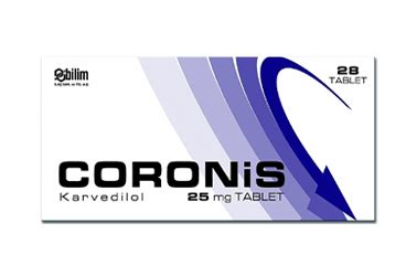 Coronis 25 Mg 28 Tablet