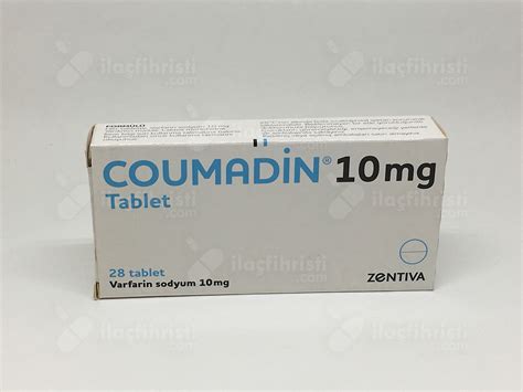 Coumadin 10 Mg 28 Tablet