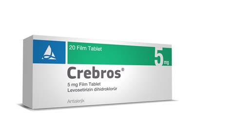 Crebros 5 Mg 20 Film Kapli Tablet