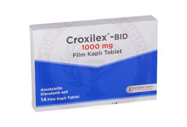 Croxilex Bid 1000 Mg Film Kapli Tablet
