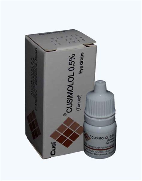 Cusimolol Eye Drops % 0.5 0.5 Mg 5 Ml Oftalmik Solusyon Fiyatı