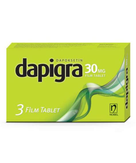Dapigra 30 Mg 6 Film Tablet