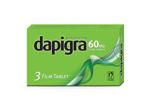 Dapigra 60 Mg 3 Film Tablet