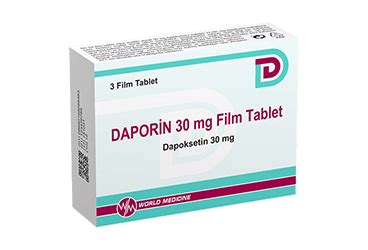 Daporin 30 Mg Film Kapli Tablet (6 Tablet)