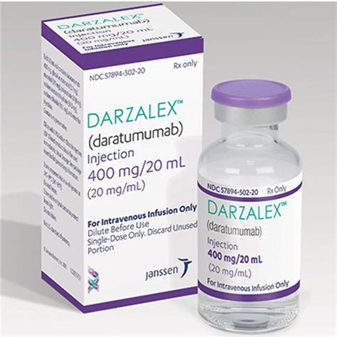 Darzalex 400 Mg/20 Ml Infuzyonluk Cozelti Hazirlamak Icin Konsantre