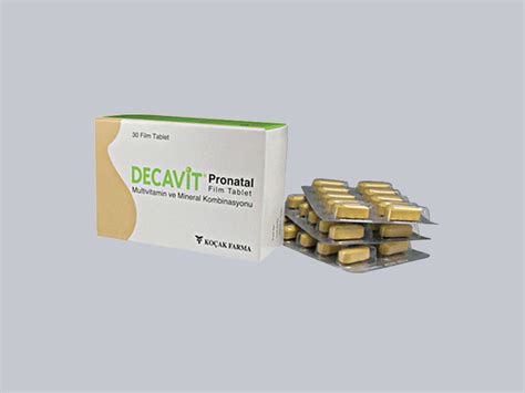 Decavit Pronatal 30 Film Tablet