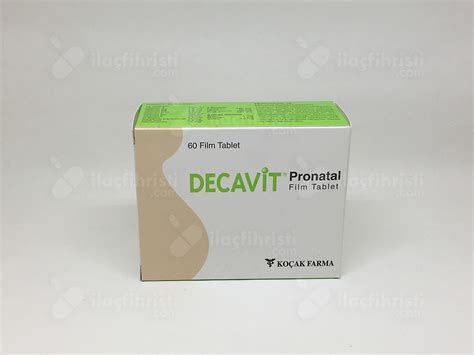 Decavit Pronatal 60 Film Tablet