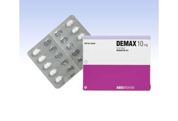 Demax 10 Mg 50 Film Tablet