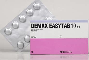 Demax Easytab 10 Mg 30 Agizda Dagilan Tablet