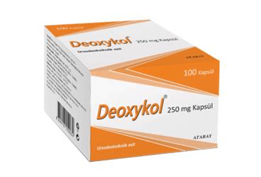 Deoxykol 250 Mg 100 Kapsul Fiyatı