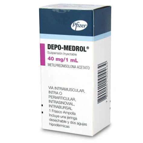 Depomedrol 40 Mg 1 Flakon