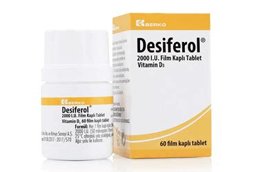Desiferol 2000 Iu 40 Film Kapli Tablet
