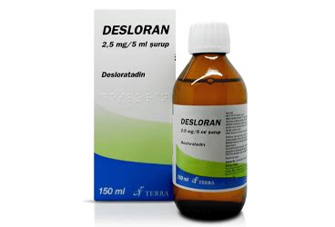 Desloran 2,5 Mg/5 Ml 150 Ml Surup