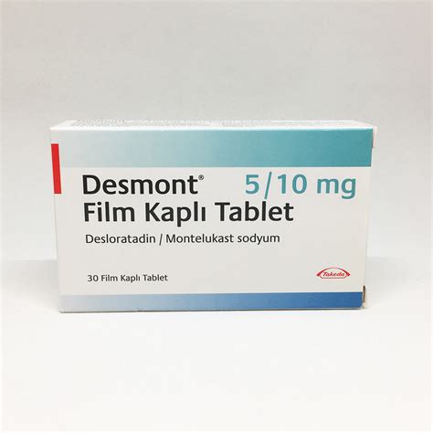 Desmont 5/10 Mg 30 Film Kapli Tablet