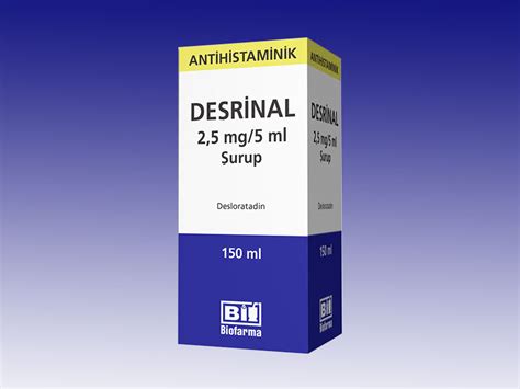 Desrinal 2,5 Mg/5ml 150 Ml Surup