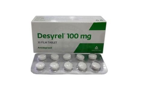 Desyrel 100 Mg 30 Tablet
