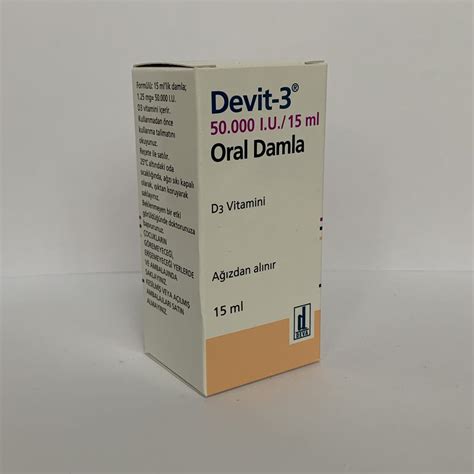 Devit-3 50.000 I.u./15 Ml Oral Damla (15 Ml)