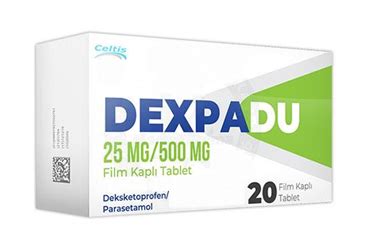 Dexaphen 25 Mg /500 Mg Fİlm Kapli Tablet (20 Tablet