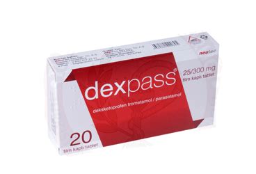 Dexpass 50/300 Mg 20 Film Kapli Tablet