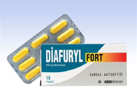 Diafuryl Fort 200 Mg 16 Kapsul Fiyatı