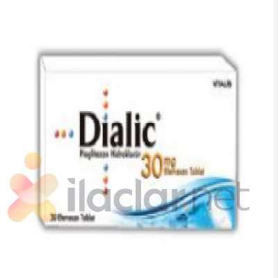 Dialic 30 Mg 60 Efervesan Tablet