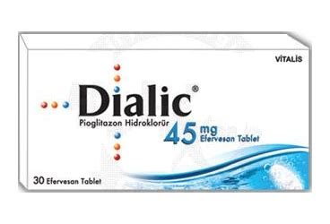 Dialic 45 Mg 30 Efervesan Tablet