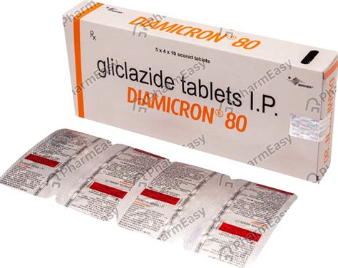 Diamicron 80 Mg 100 Tablet