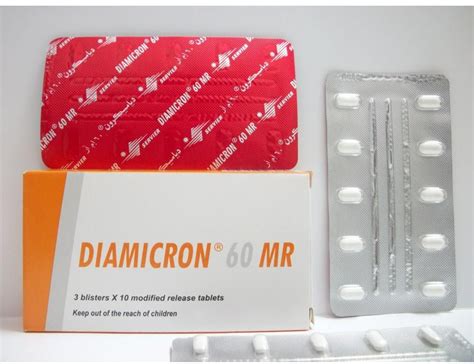 Diamicron Mr 60 Mg 30 Tablet