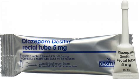 Diazepam Desitin 5 Mg 5 Rektal Tup