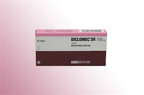 Diclomec Sr 100 Mg 10 Tablet