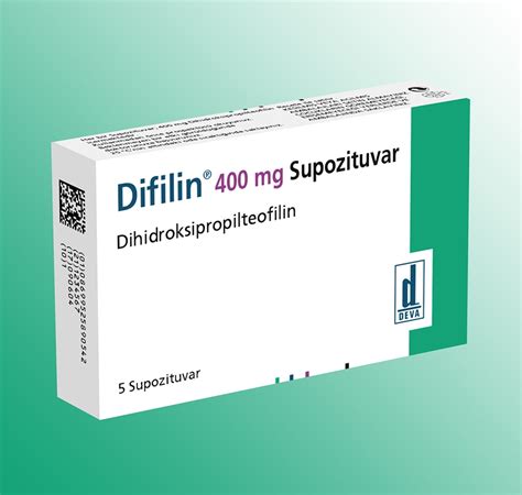 Difilin 400 Mg 5 Supozituar