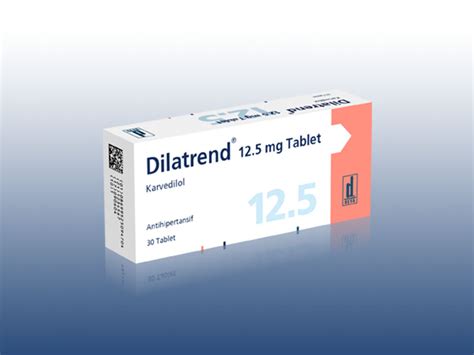 Dilatrend 12,5 Mg 30 Tablet