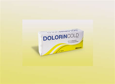 Dolorin Cold 30 Tablet Fiyatı
